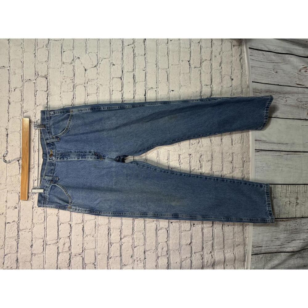 Rustler Men's Blue Denim Jeans‎ Size 36x34